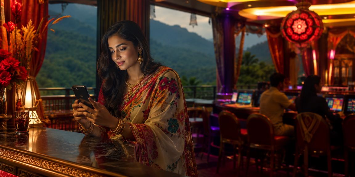 বান্দরবানে পহেলা বৈশাখে মোবাইলে 1920 ক্যাসিনো গেম খেলছেন এক ব্যবহারকারী