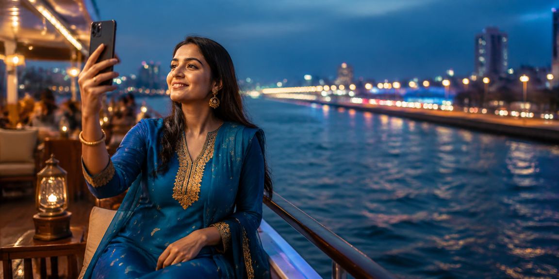 চট্টগ্রামে সালোয়ার কামিজ পরিহিতা নারী 1920 প্ল্যাটফর্মে ক্রিকেট বেটিং বিশ্লেষণ করছেন