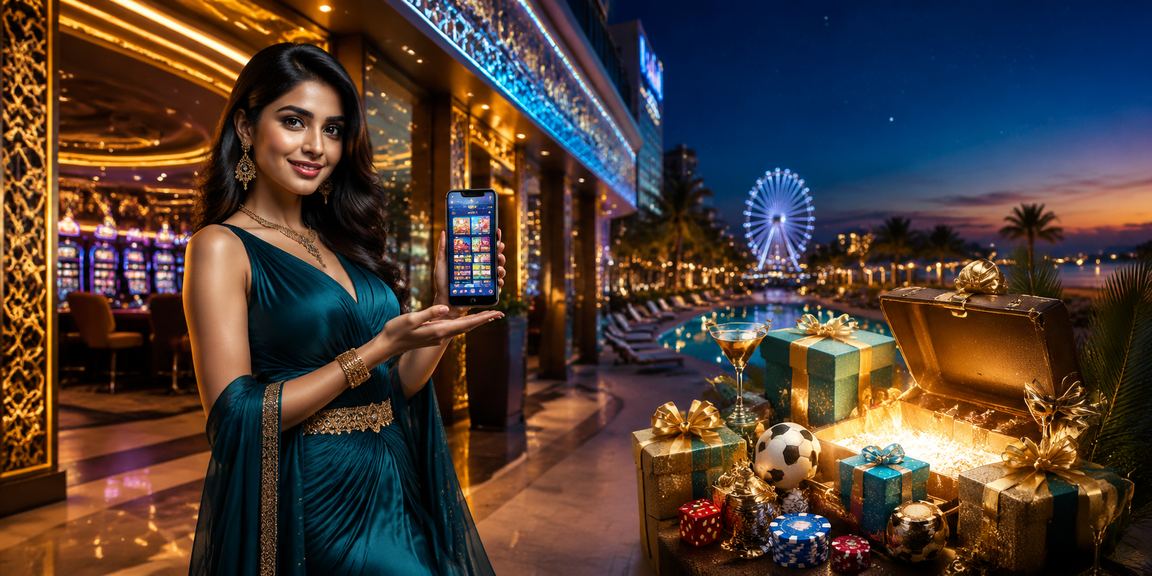 A User Playing the 1920 Casino App on the Khulna Waterfront